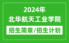 2024年北华航天工业学院研究生招生简章及各专业招生计划人数