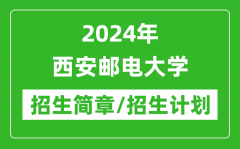 2024年西安邮电大学研究生招生简章及各专业招生计划人数