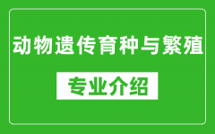 动物遗传育种与繁殖考研专业介绍及就业前景分析