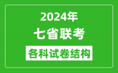 <b>新高考2024年七省联考试卷结构_3+1+2各科试卷结构是怎样的？</b>