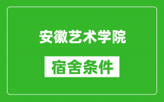 安徽艺术学院宿舍条件怎么样_有空调吗?