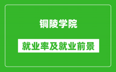 铜陵学院就业率怎么样_就业前景好吗？