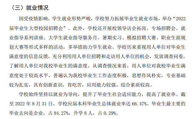 福州工商学院就业率怎么样,就业前景好吗？