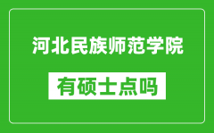 河北民族师范学院有硕士点吗_能不能招研究生?