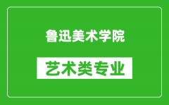 鲁迅美术学院艺术类专业一览表