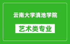 云南大学滇池学院艺术类专业一览表