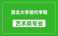 西北大学现代学院艺术类专业一览表