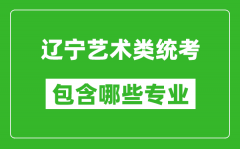 辽宁艺术类统考包含哪些专业？