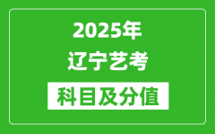 2025年辽宁艺考科目及分值设置_辽宁艺考满分是多少