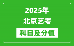 2025年北京艺考科目及分值设置_北京艺考满分是多少