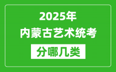 2025年内蒙古艺术统考类型分哪几种_都有什么项目？