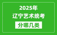 2025年辽宁艺术统考类型有哪几种？