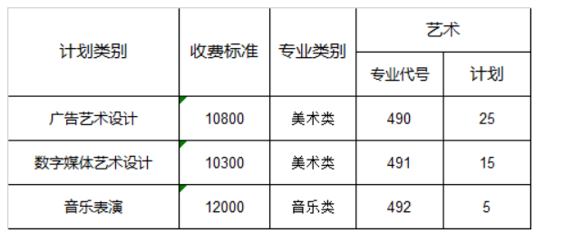 重庆信息技术职业学院艺术类学费多少钱一年（附各专业收费标准）