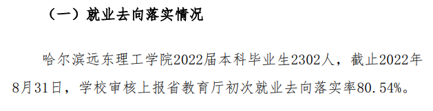 哈尔滨远东理工学院就业率怎么样,就业前景好吗？