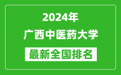 2024年广西中医药大学排名全国多少_最新全国排名第几？