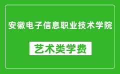 安徽电子信息职业技术学院艺术类学费多少钱一年（附各专业收费标准）