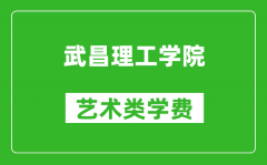 武昌理工学院艺术类学费多少钱一年（附各专业收费标准）