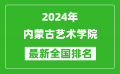 2024年内蒙古艺术学院排名全国多少_最新全国排名第几？