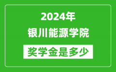 2024年银川能源学院奖学金多少钱_覆盖率是多少？