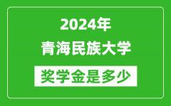 2024年青海民族大学奖学金多少钱_覆盖率是多少？