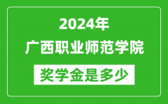 2024年广西职业师范学院奖学金多少钱_覆盖率是多少？