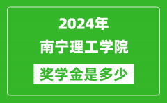 2024年南宁理工学院奖学金多少钱_覆盖率是多少？