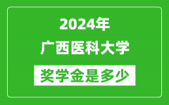 2024年广西医科大学奖学金多少钱_覆盖率是多少？