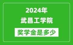 2024年武昌工学院奖学金多少钱_覆盖率是多少？