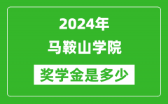 2024年马鞍山学院奖学金多少钱_覆盖率是多少？