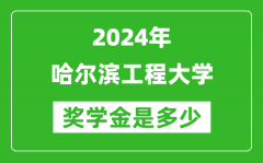 2024年哈尔滨工程大学奖学金多少钱_覆盖率是多少？
