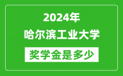 2024年哈尔滨工业大学奖学金多少钱_覆盖率是多少？