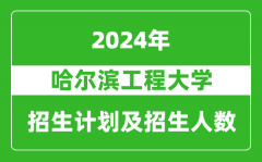 哈尔滨工程大学2024年在海南的招生计划及招生人数