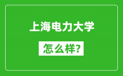 上海电力大学怎么样好不好_值得报考吗？