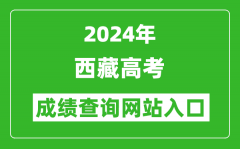 2024年西藏高考成绩查询网站入口（http://xxcx.zsks.edu.xizang.gov.cn:8082）