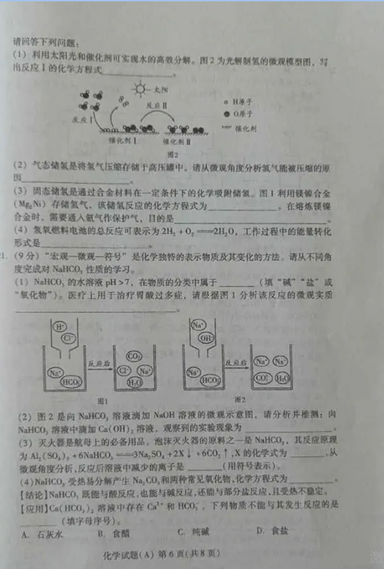 2024年潍坊中考化学试卷真题及答案解析