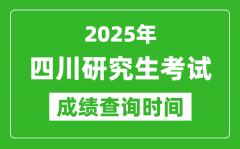 2025年四川考研成绩查询时间_四川2025考研什么时候查分