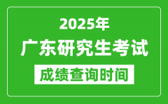 2025年广东考研成绩查询时间_广东2025考研什么时候查分