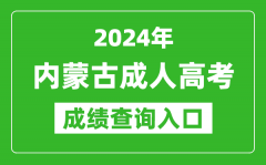 2024年内蒙古成人高考成绩查询入口网址(https://www.nm.zsks.cn/)