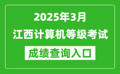 2025年3月江西计算机等级考试成绩查询入口(https://www.neea.edu.cn)