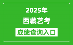 2025年西藏艺考成绩查询入口网址(http://zsks.edu.xizang.gov.cn/)