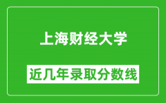 上海财经大学近几年录取分数线(含2022-2025历年最低分)