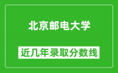 北京邮电大学近几年录取分数线(含2022-2025历年最低分)