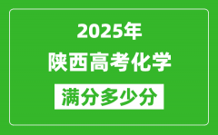 陕西高考化学满分多少分_2025年陕西高考化学题型分布