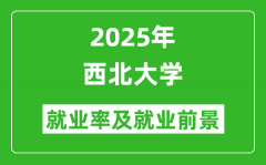 2025西北大学就业率及就业前景怎么样_好就业吗？