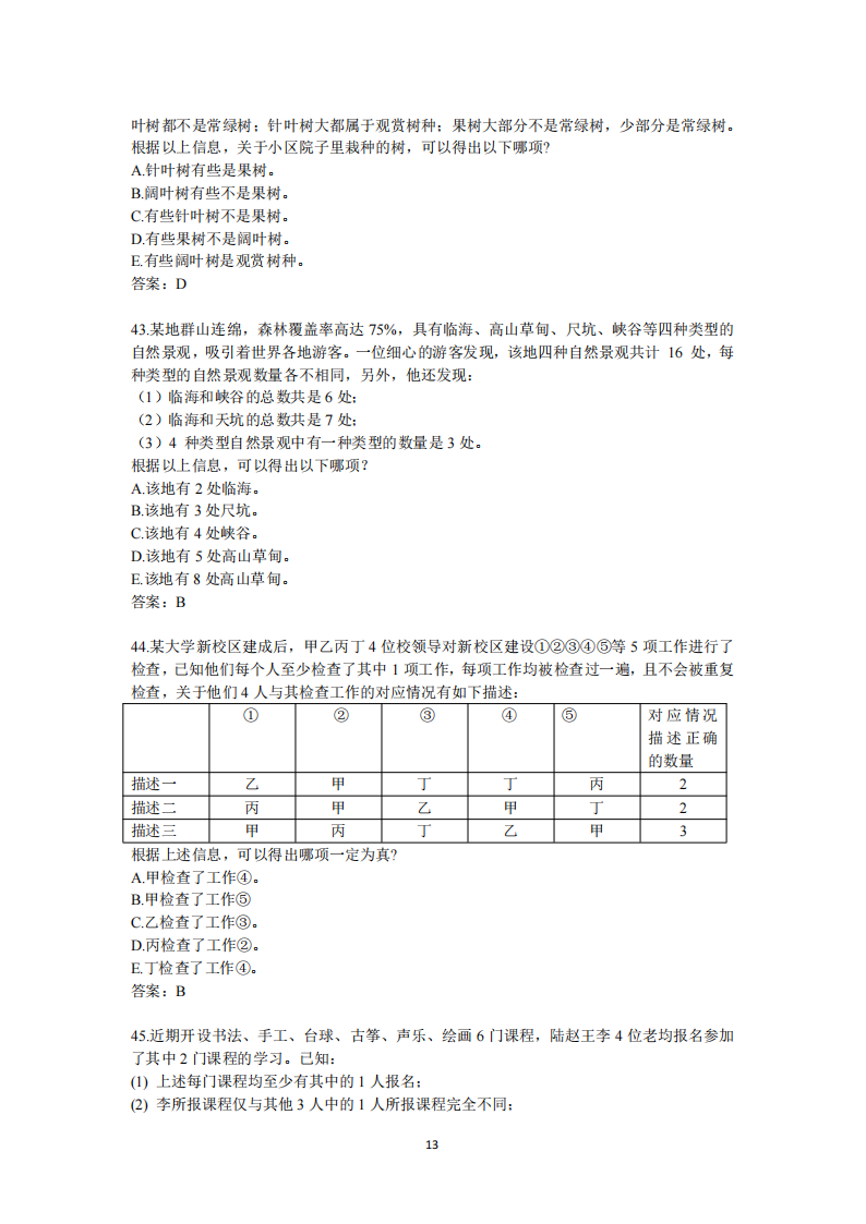 2025年研究生考试管综试卷真题及答案解析