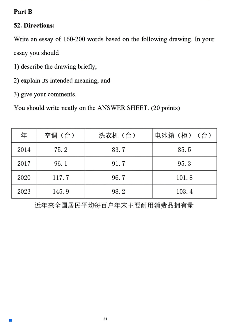 2025年研究生考试英语一试卷真题及答案解析