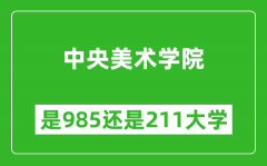 中央美术学院是985还是211大学？