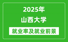 2025山西大学就业率及就业前景怎么样_好就业吗？