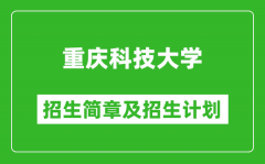 重庆科技大学2025年高考招生简章及各省招生计划人数