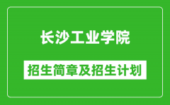 长沙工业学院2025年高考招生简章及各省招生计划人数